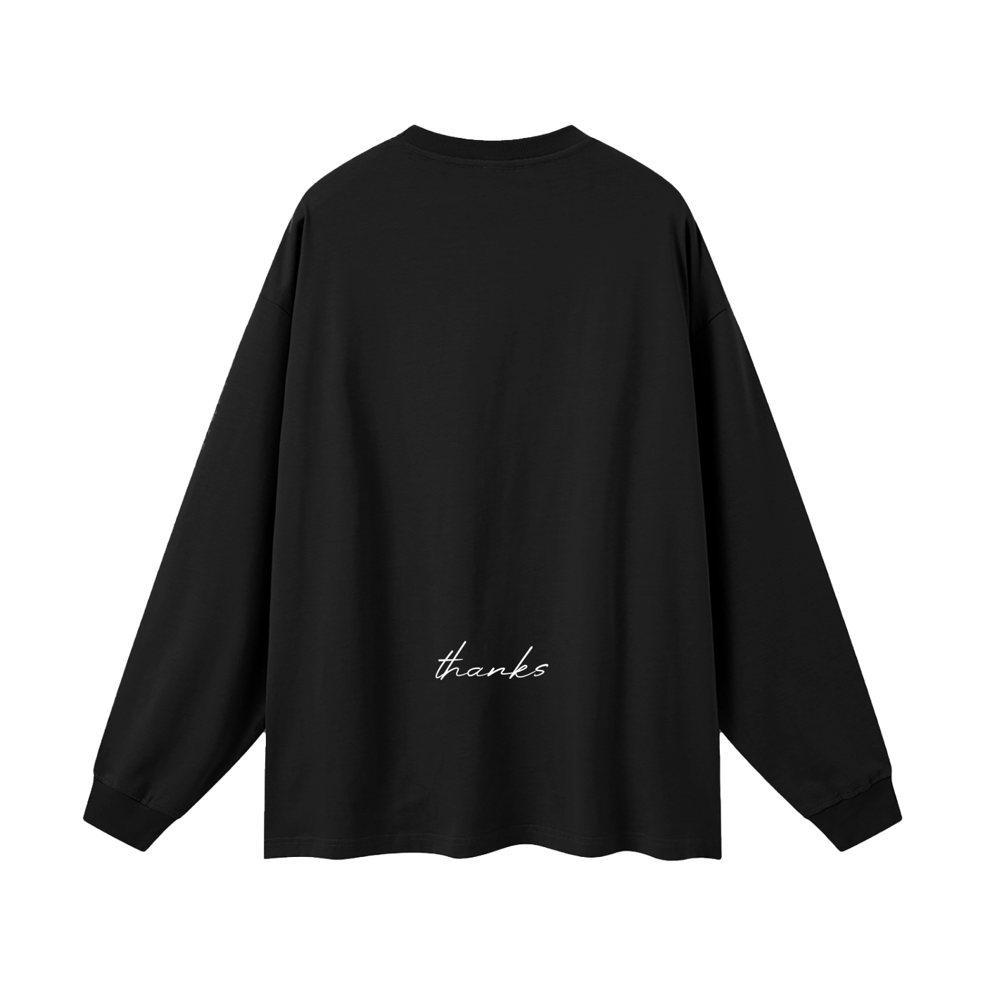 iquit,quit,longsleeve,black,oversized,oversize